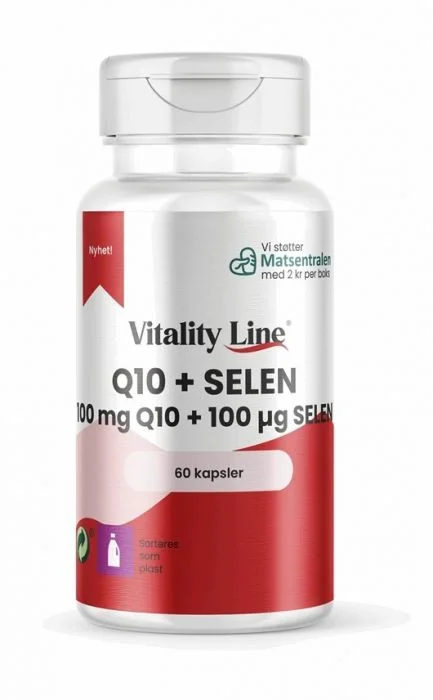 Vitality Line Q10 + Selen 60 kapsler v:5914855