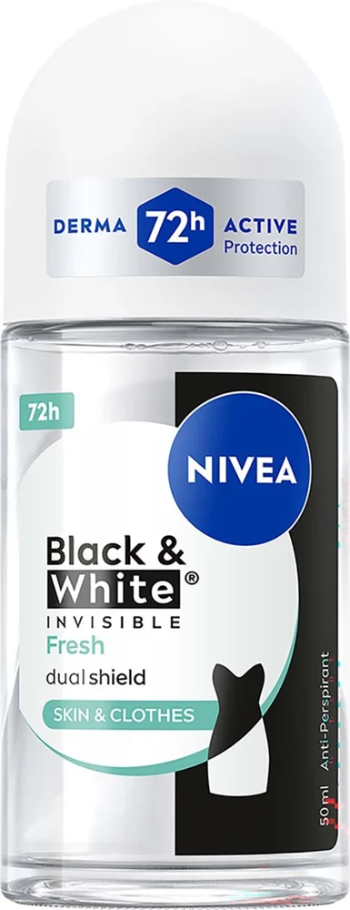 NIVEA Black & White Fresh Roll On 50 ml v:7493774