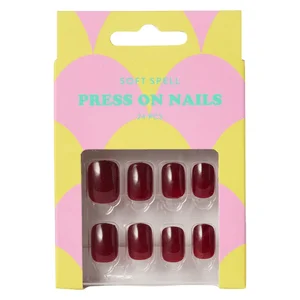 Soft Spell Press On Cherry Noir 24pcs v:5961950 Soft Spell Press On Cherry Noir 24pcs v:5961950