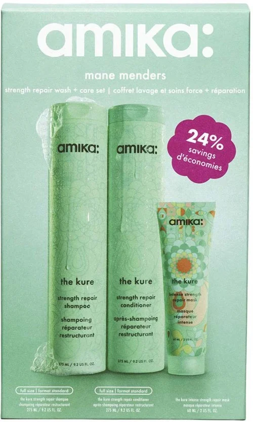 Amika Mane Menders Strength Repair Wash + Care Set v:5564834