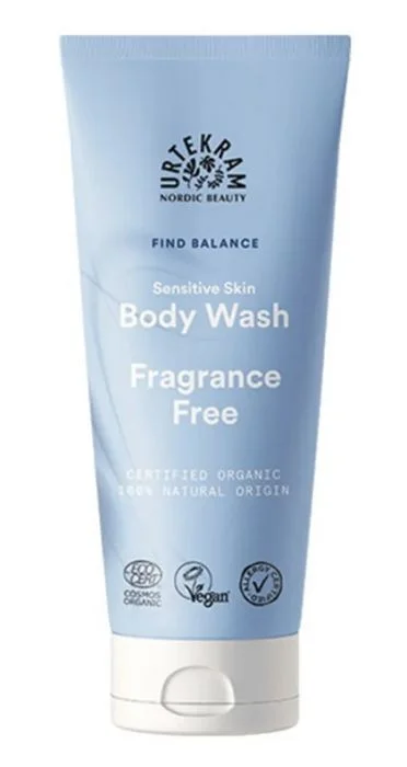 Urtekram Find Balance Fragrance Free Bodywash 200 ml v:4943596