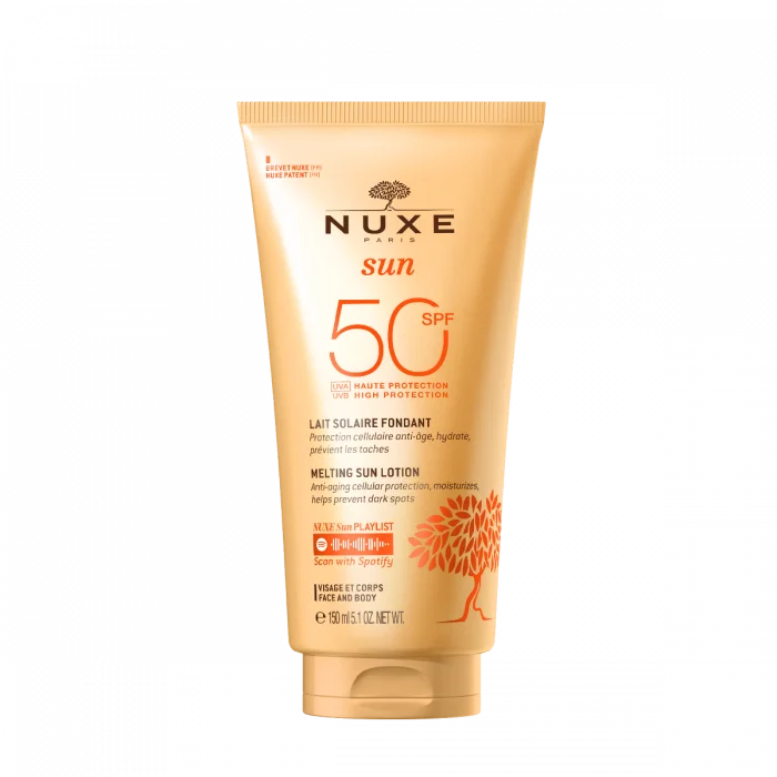 Nuxe Melting Sun Lotion SPF 50 150 ml v:1284355 Nuxe Melting Sun Lotion SPF 50 150 ml v:1284355