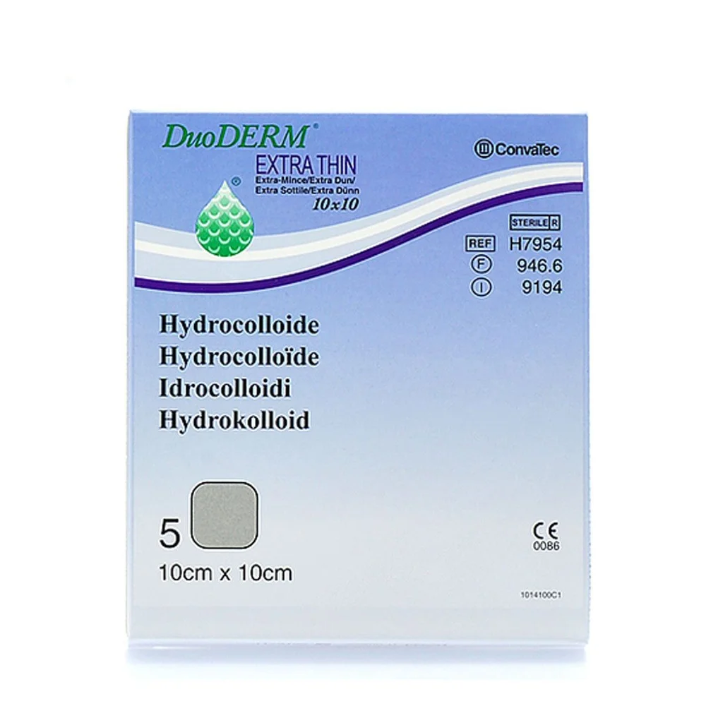 Duoderm Ekstra Tynn 10×10 cm – 5 stk. v:4698030 Duoderm Ekstra Tynn 10×10 cm – 5 stk. v:4698030
