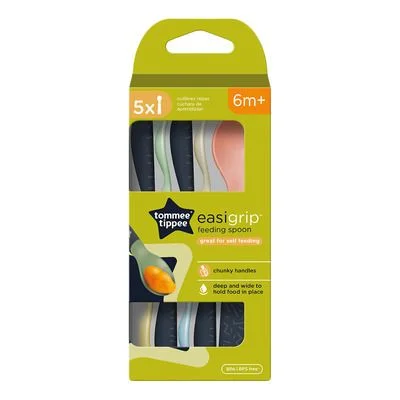 Tommee Tippee Easygrip spiseskjeer – 5 stk. v:2962323