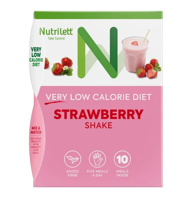 Nutrilett VLCD strawberry shake 10x35 g v:6417709