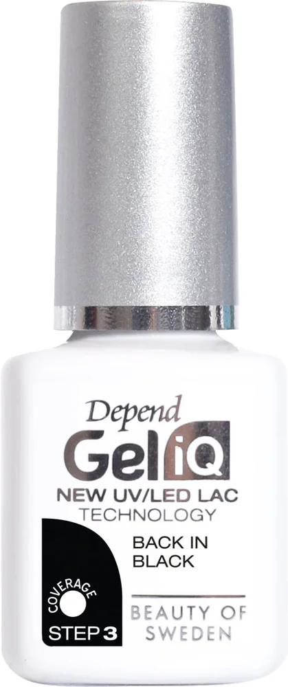 Gel iQ Nail Polish 1001 Back In Black – Depend v:7479923 Gel iQ Nail Polish 1001 Back In Black – Depend v:7479923