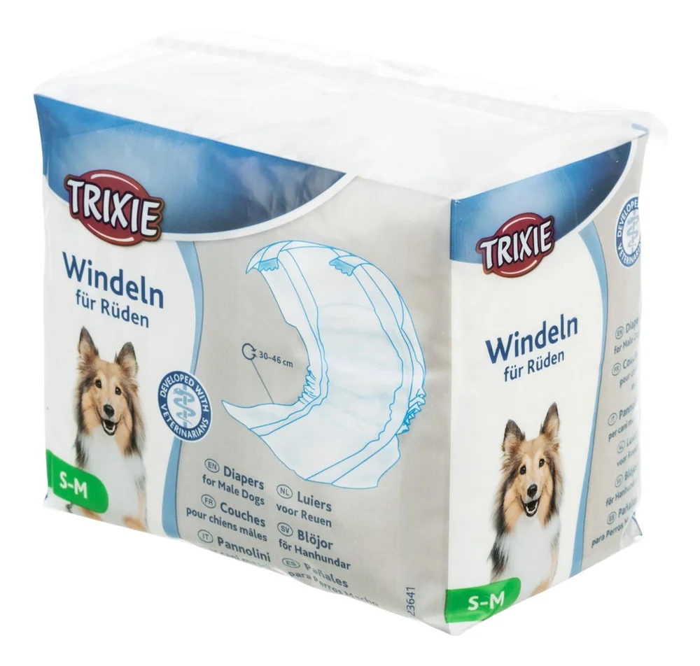 Trixie bleier til hannhund – 12 stk v:4281429