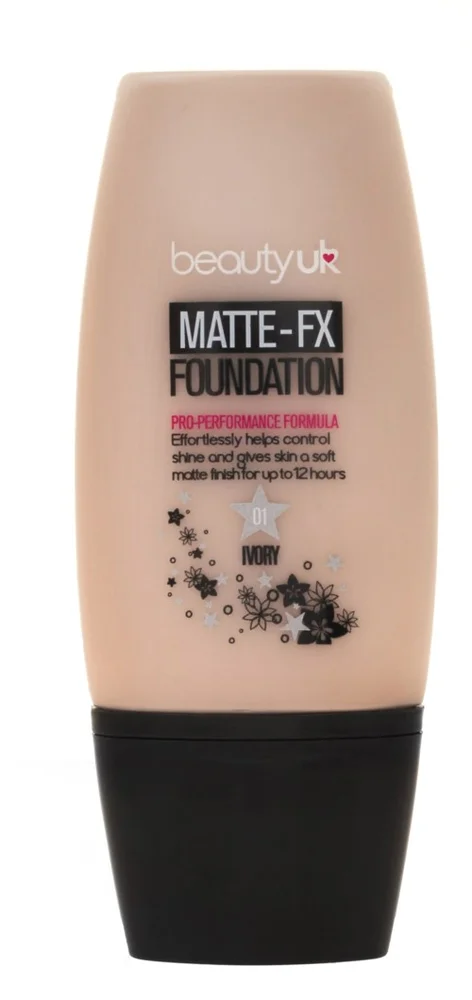 BEAUTY UK Matte FX Foundation no.1 ivory v:6256875