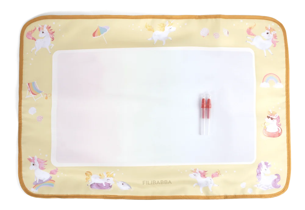 Filibabba Vanntegnematte – Unicorn Shores – 1 stk. v:1805652