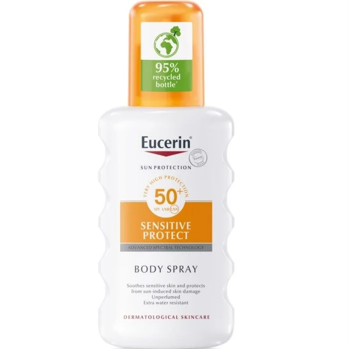 Eucerin Sensitive Sun Spray SPF 50+ 200 ml v:3932472 Eucerin Sensitive Sun Spray SPF 50+ 200 ml v:3932472