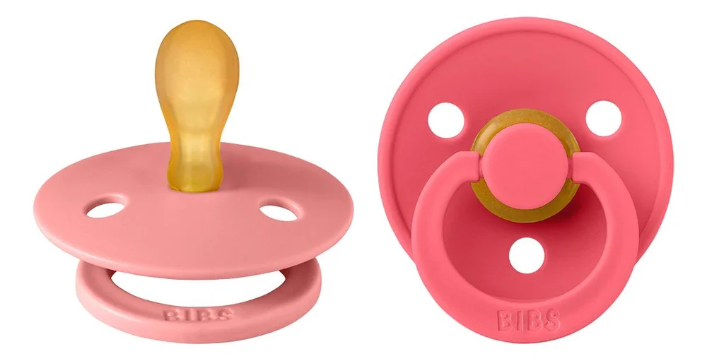 BIBS Colour Latex Symmetrisk Dusty Pink/Coral 2 pak – flere størrelser v:7510245