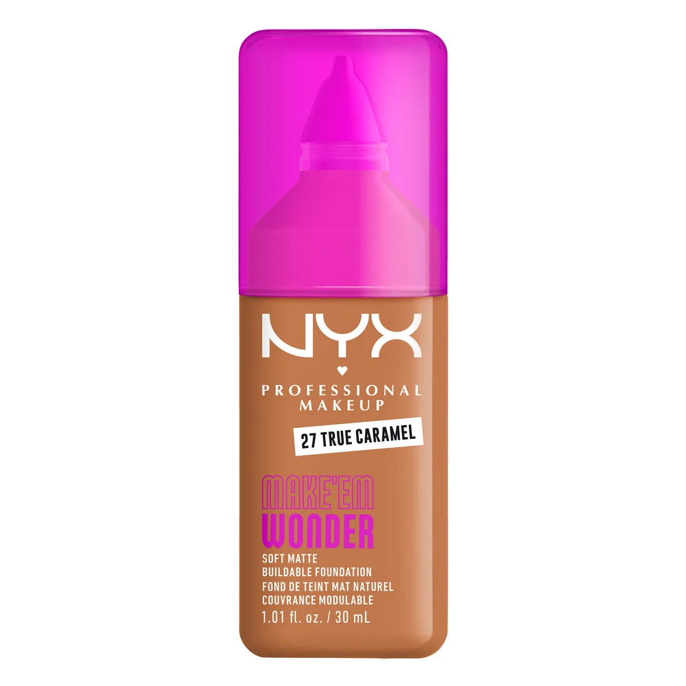 Make Em Wonder Foundation 27 True Caramel - NYX PROFESSIONAL MAKEUP v:5211209
