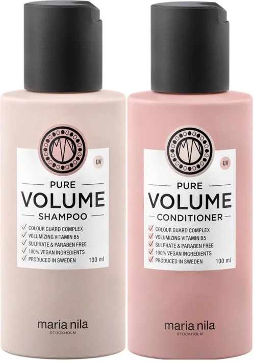 maria nila Pure Volume Bundle Shampoo 100 ml & Conditioner 100 ml v:7528136