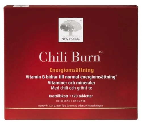 New Nordic Chili Burn 120 stk v:4949827