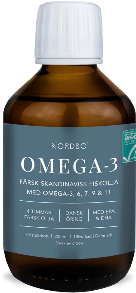 Nordbo Omega-3 ASC 200 ml v:5800508