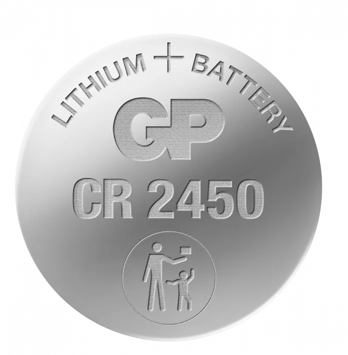 GP Lithium knappcelle CR2450 1-pk v:5752293 GP Lithium knappcelle CR2450 1-pk v:5752293