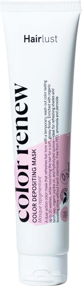 Hairlust Color Renew Color Depositing Mask Pale Rose v:4301904