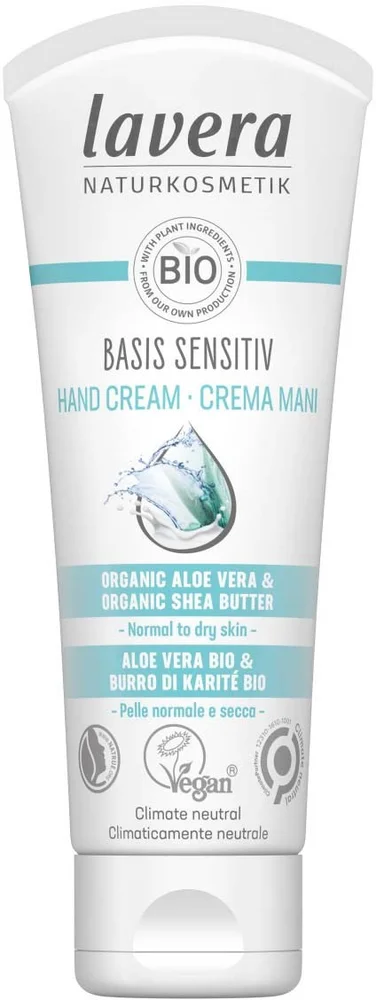 Lavera Basis Sensitiv Hand Cream 75 ml v:2162080 Lavera Basis Sensitiv Hand Cream 75 ml v:2162080