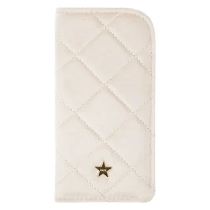 DARK Velvet Quilted Eyewear Case Sand v:5520428 DARK Velvet Quilted Eyewear Case Sand v:5520428