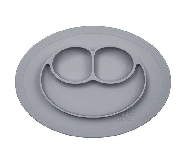 EZPZ Mini Mat – sklisikker tallerken – grå v:7651440 EZPZ Mini Mat – sklisikker tallerken – grå v:7651440