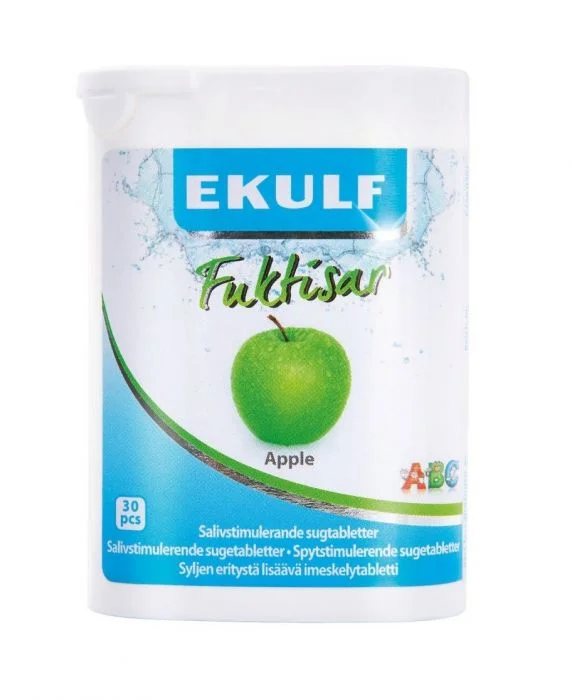 Ekulf Fuktisar Apple 30stk v:1656323 Ekulf Fuktisar Apple 30stk v:1656323