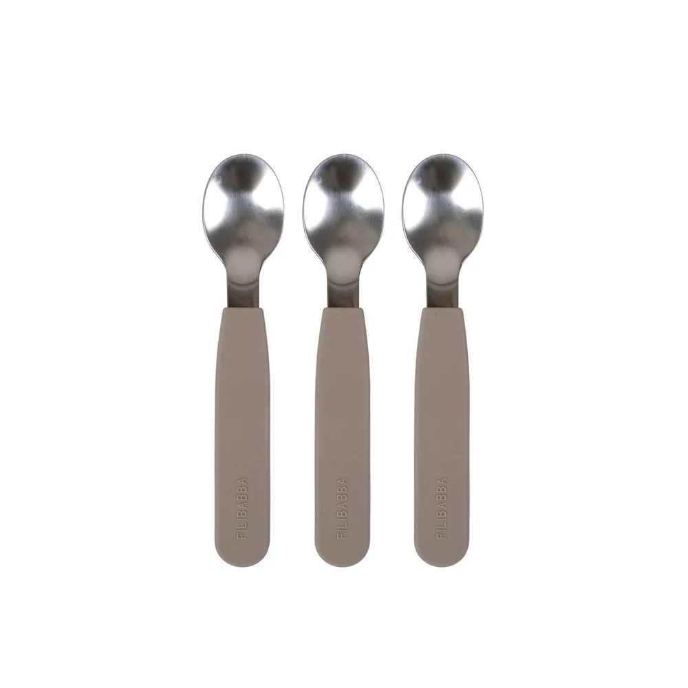 Filibabba Skjeer Warm Grey – 3 stk. v:1684504