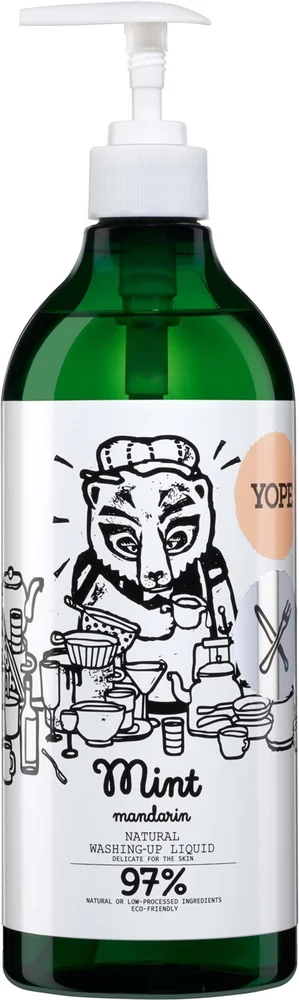 YOPE Kitchen Natural Washing-Up Liquid Mint & Mandarin 750 ml v:4267246