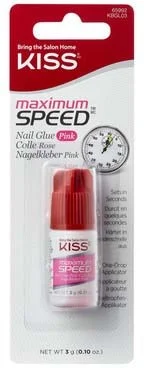 Kiss Maximum Speed Pink Nail Glue v:4446448