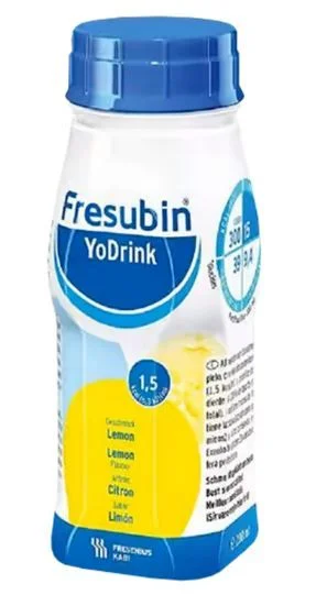 Fresubin Yodrink næringsdrikk sitronsmak 4×200 ml v:6625372