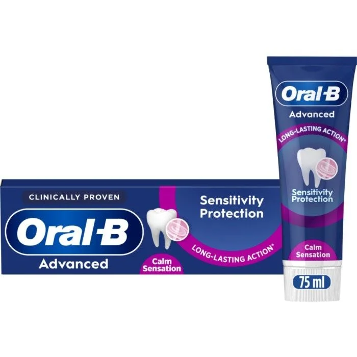 Oral-B Advanced Sensitivity Protection Calm Sensation Tannkrem 75 Ml v:3721647