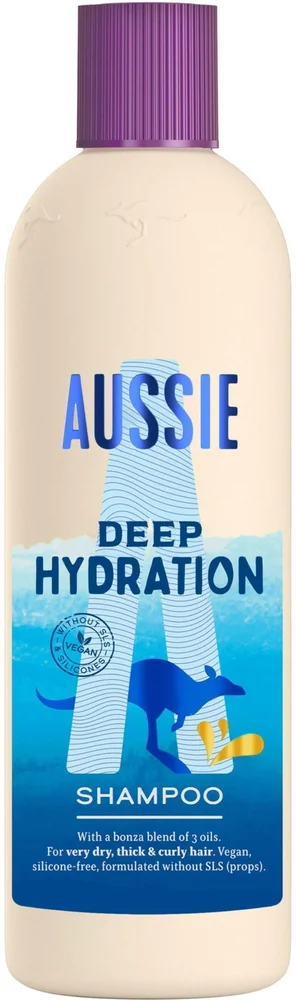 Aussie Deep Hydration Vegan Shampoo 300 ml v:8116660