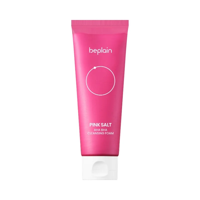 Beplain Pink Salt AHA BHA Cleansing Foam v:6936266 Beplain Pink Salt AHA BHA Cleansing Foam v:6936266