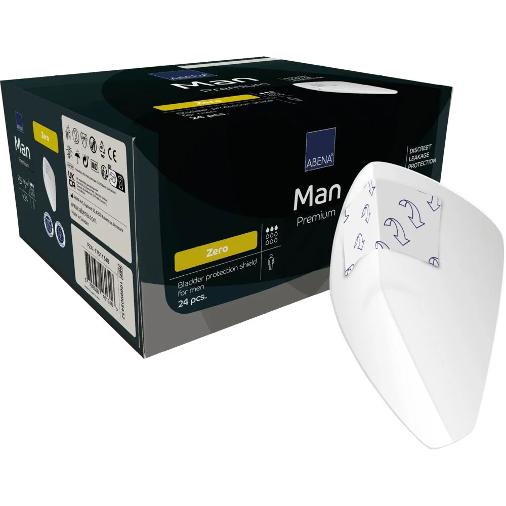 Man Zero Inkontinensbeskyttelse | 24 stk v:4279508