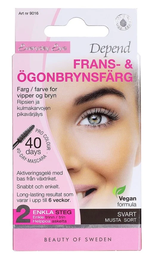 Depend Everyday Eye Lash & Brow Tint Black v:4894408 Depend Everyday Eye Lash & Brow Tint Black v:4894408
