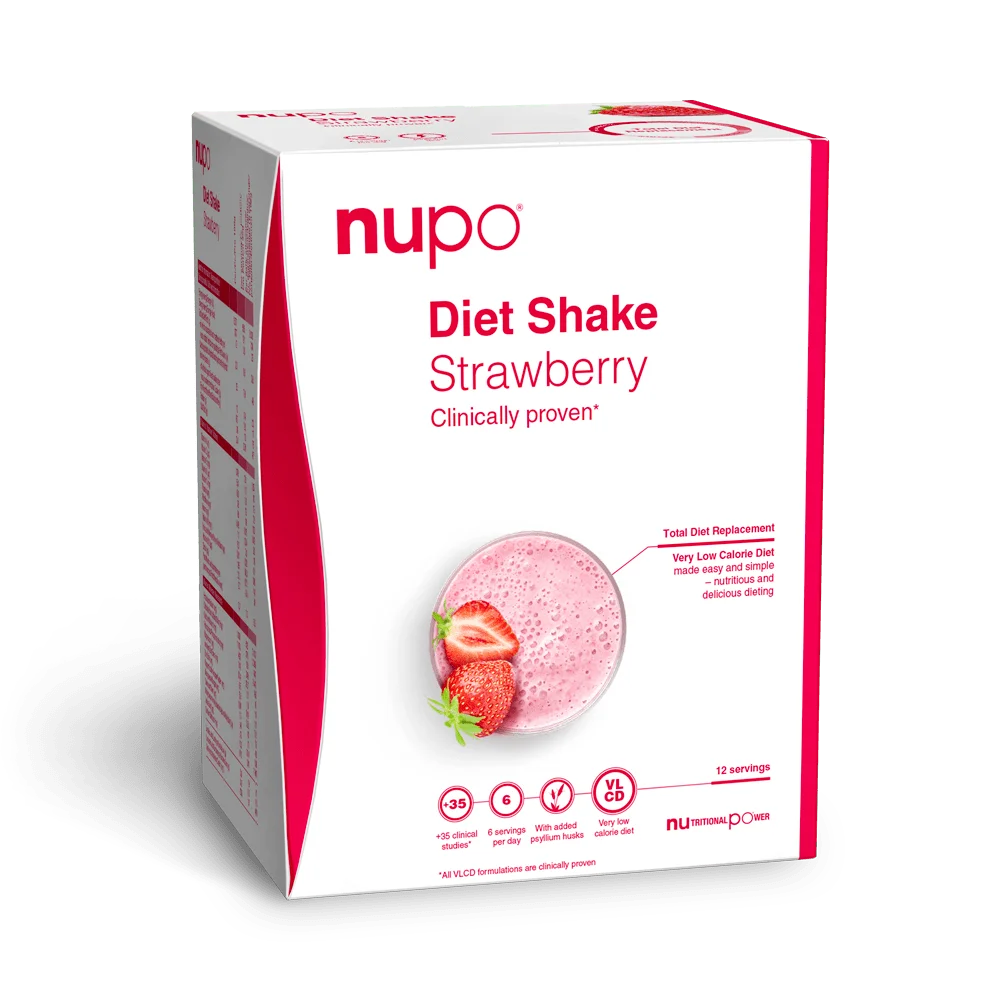 Nupo Diet Shake Strawberry – 384 g. v:2178019