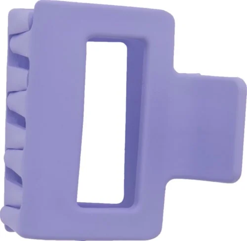Dazzling Hair Clip Square 5 cm Light Purple v:2944532