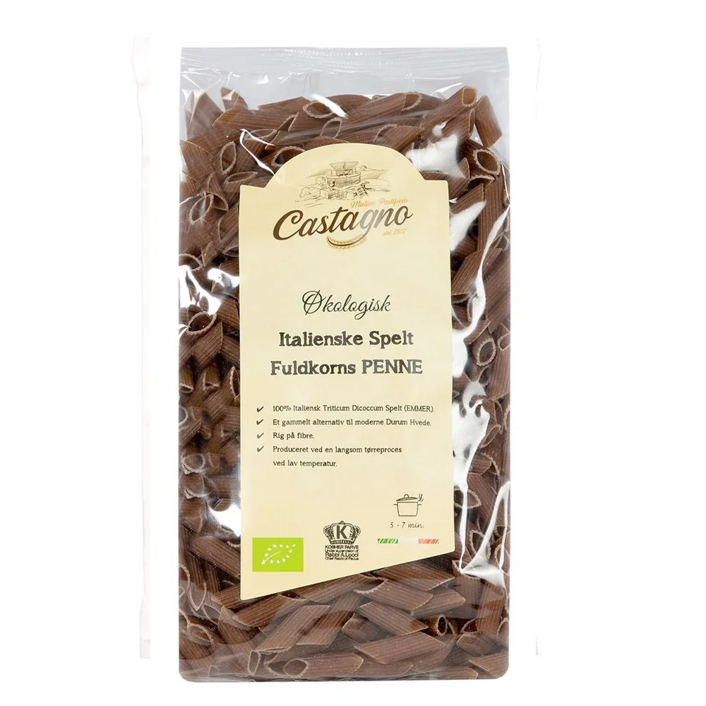 Castogno Fullkorns Spelt Penne Ø – 500 g. v:8789286 Castogno Fullkorns Spelt Penne Ø – 500 g. v:8789286