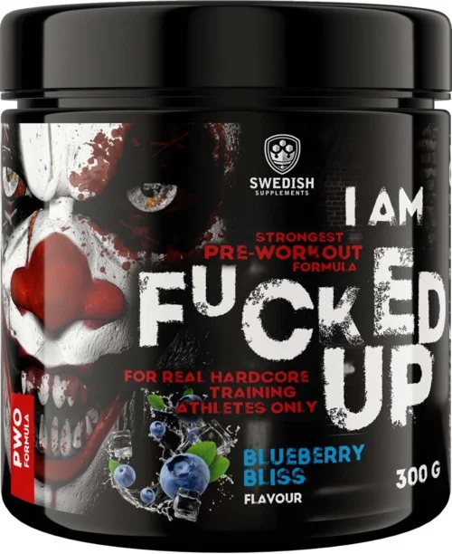 Swedish Supplements Fucked Up Joker – Blueberry Bliss 300 g v:1626566
