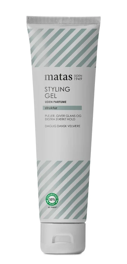 Styling Gel Extra Strong Hold Fragrance Free 100 ml – Matas Striber v:9075487 Styling Gel Extra Strong Hold Fragrance Free 100 ml – Matas Striber v:9075487