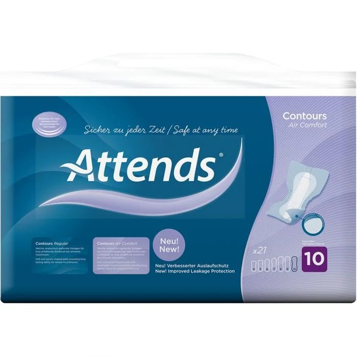 Attends Contours Air Comfort 10 21stk v:8679890