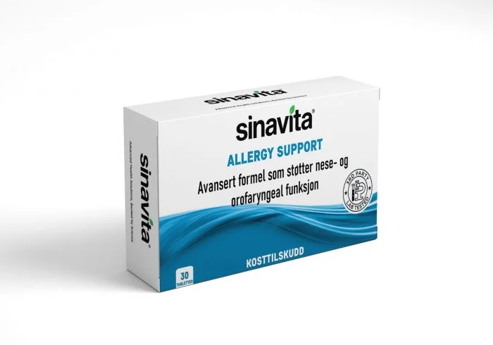 SinaVita Allergy Support kosttilskudd v:4399942 SinaVita Allergy Support kosttilskudd v:4399942
