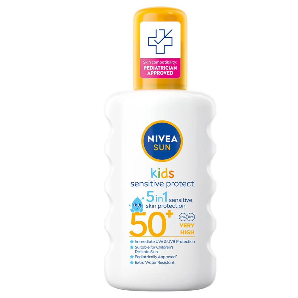 Sun Kids Sensitive Protect & Play Spray SPF50+ 200 ml – NIVEA v:7834122 Sun Kids Sensitive Protect & Play Spray SPF50+ 200 ml – NIVEA v:7834122