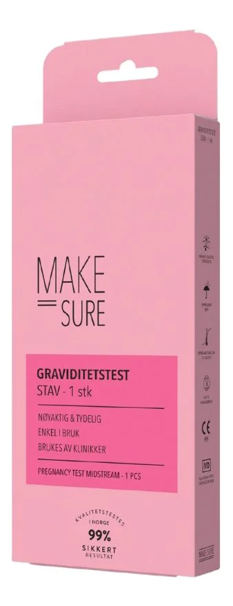 Make Sure Graviditetstest Stav – 1 stk. v:7094399 Make Sure Graviditetstest Stav – 1 stk. v:7094399