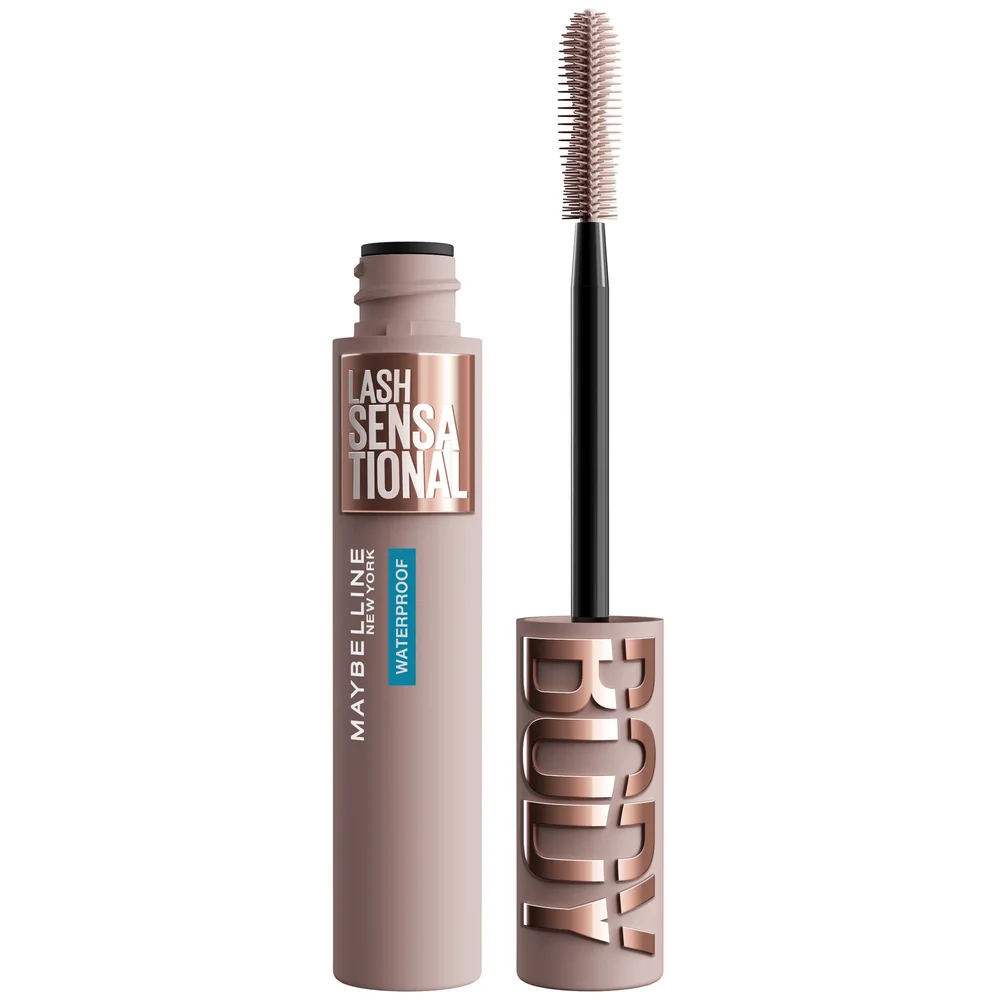 Maybelline Lash Sensational Body Waterproof Mascara Very Black v:2585166