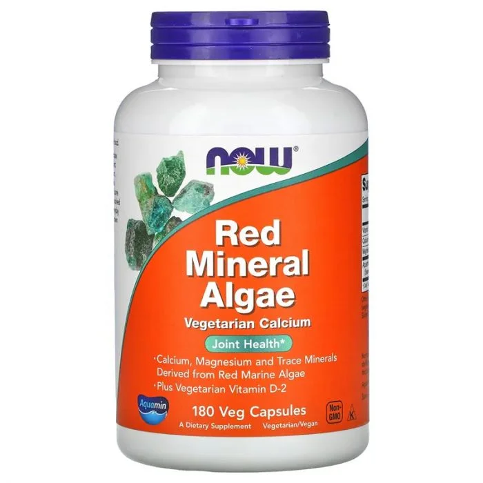 Now Red Mineral Algae 180 Kapsler v:9080348 Now Red Mineral Algae 180 Kapsler v:9080348