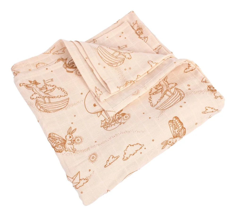Filibabba Stor stoffbleie / svøp 120×120 cm GOTS – Dreamy Adventurers – 1 stk. v:3907338 Filibabba Stor stoffbleie / svøp 120×120 cm GOTS – Dreamy Adventurers – 1 stk. v:3907338