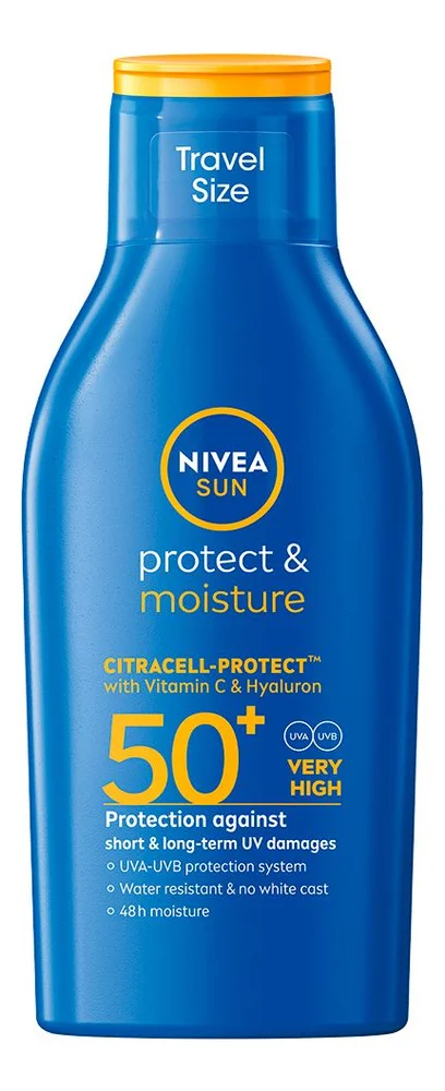Nivea Protect & Moisture Travel Size SPF50+ – 100 ml. v:3308997