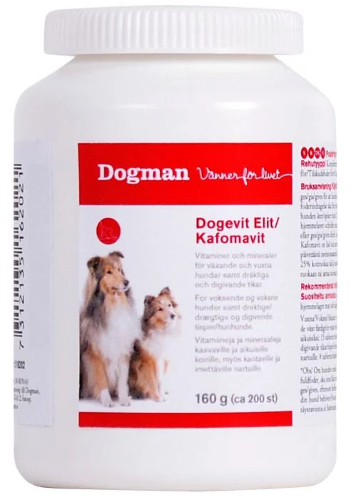 Dogman Dogevit Elit Kafomavit 200stk 200st v:2026808 Dogman Dogevit Elit Kafomavit 200stk 200st v:2026808