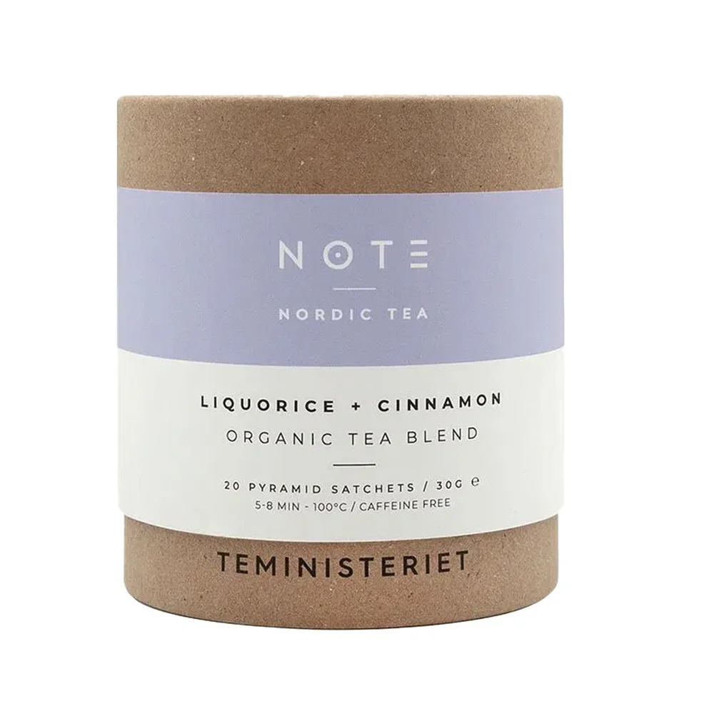 Teministeriet Note Liquorice Cinnamon Ø – 20 teposer v:3754144 Teministeriet Note Liquorice Cinnamon Ø – 20 teposer v:3754144