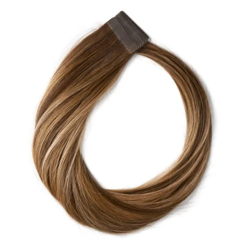 Rapunzel of Sweden Classic 4 Premium Tape Extensions Straight / Classic Tape 4 cm / 8 pieces 40 cm Hazelnut Caramel Balayage B2.3/5.1 v:8454618